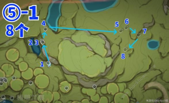 原神帕蒂沙兰3.6采集路线图 帕蒂沙兰在哪比较多[多图]图片9