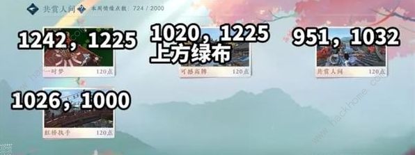 逆水寒手游共赏人间打卡位置大全 共赏人间打卡坐标点一览[多图]图片6