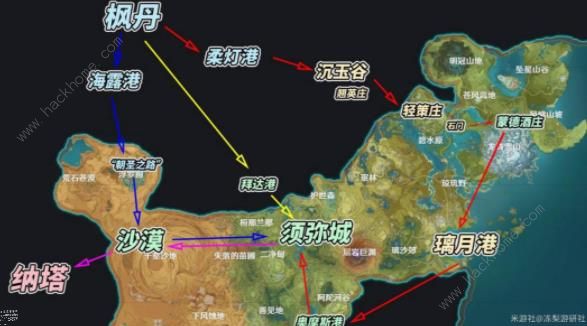 原神枫丹线路大全 枫丹纳塔四大线路介绍[多图]图片2