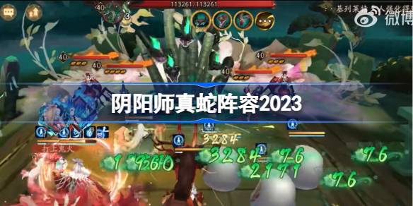 阴阳师真蛇阵容2023