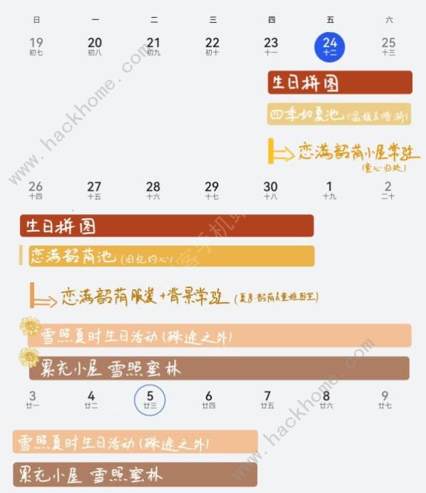 未定事件簿夏彦2023生日活动攻略