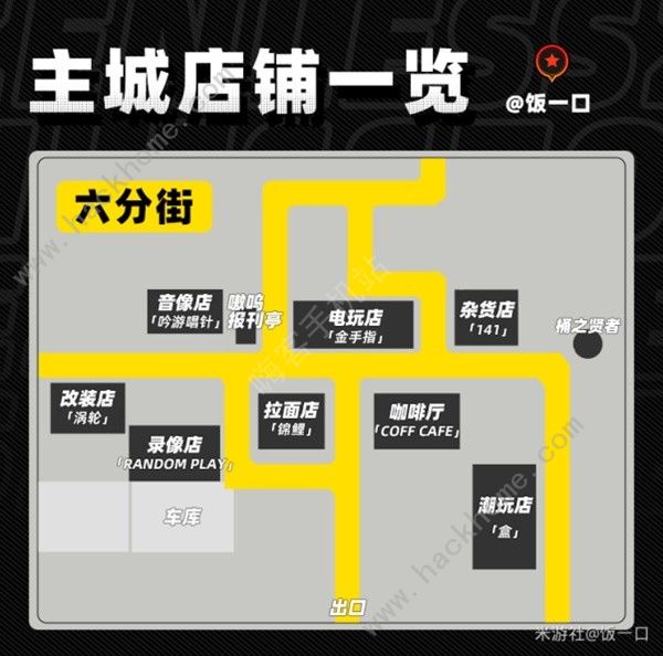 绝区零地图大全 主城地图及店铺位置一览[多图]图片2