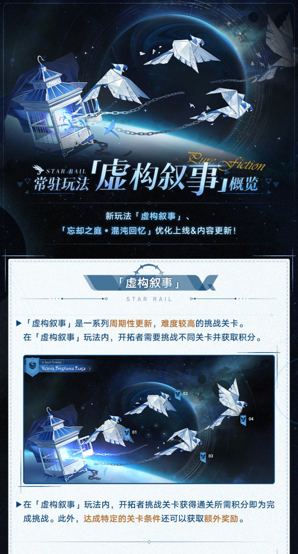 崩坏星穹铁道虚构叙事怎么玩