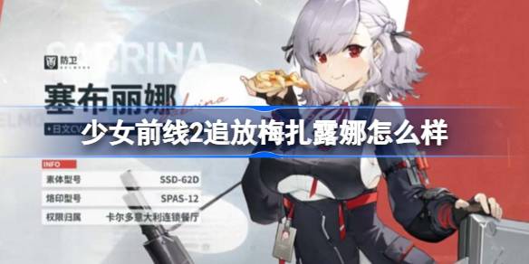 少女前线2追放梅扎露娜怎么样