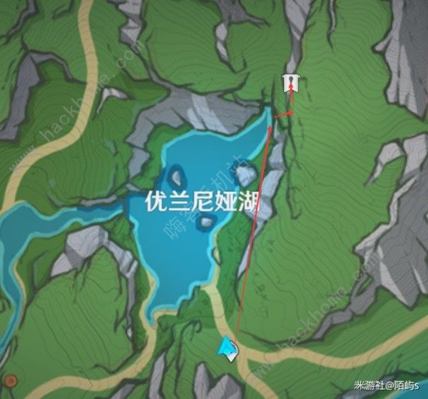 原神新版本湖光铃兰采集路线是什么 最新湖光铃兰采集路线图分享[多图]图片5