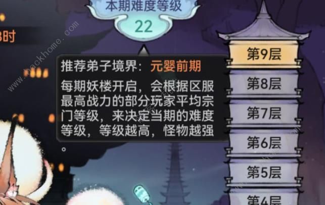 最强祖师九层妖楼攻略