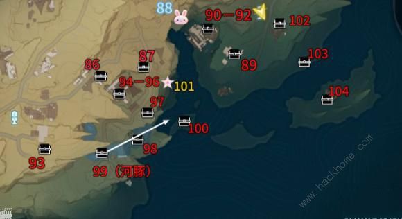 鸣潮荒石高地全收集攻略 荒石高地全部位置一览[多图]图片8