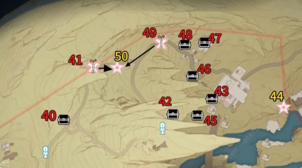 鸣潮荒石高地全收集攻略 荒石高地全部位置一览[多图]图片5