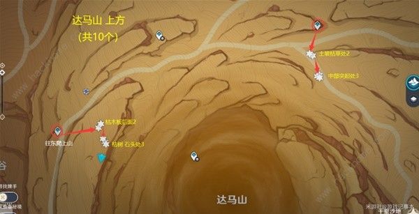 原神沙脂蛹采集路线图2024 最新沙脂蛹收集位置一览[多图]图片2