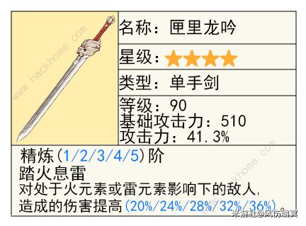 原神克洛琳德武器推荐